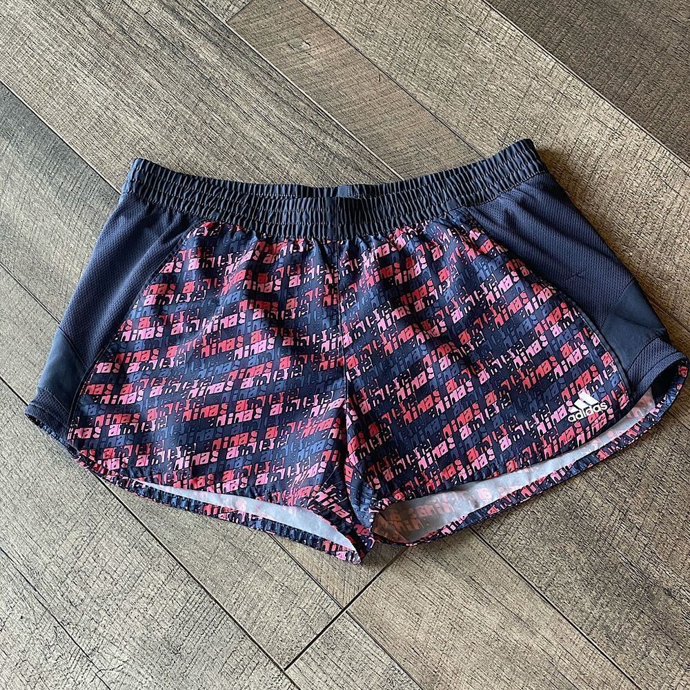 Adidas Active/Running Shorts with Built in Underwear. Size Medium.